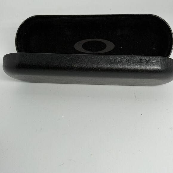 OAKLEY BLACK SMALL AUTHENTIC CLAMSHELL EYEGLASSES HARD CASE - Picture 2 of 2